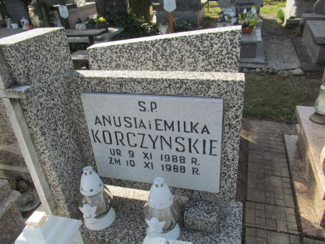 Emilia Korczyńska 1988 Skierniewice - Grobonet - Wyszukiwarka osób pochowanych