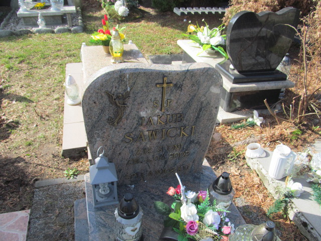 Jakub Sawicki 2002 Skierniewice - Grobonet - Wyszukiwarka osób pochowanych