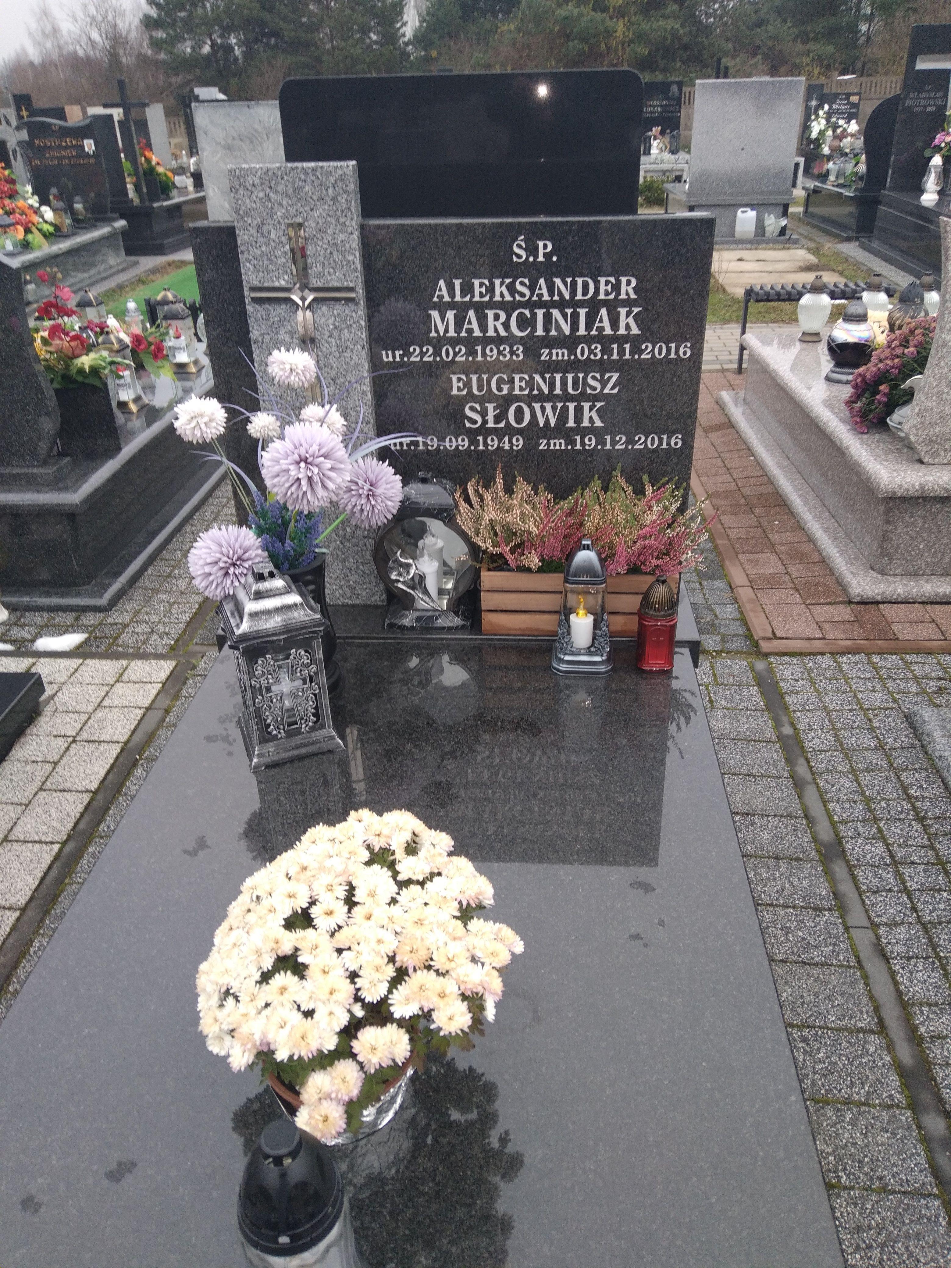 Aleksander Marciniak 1933 Skierniewice - Grobonet - Wyszukiwarka osób pochowanych