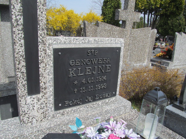 Genowefa Klejne 1914 Skierniewice - Grobonet - Wyszukiwarka osób pochowanych