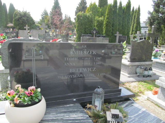 Anna Śmieszek 1914 Skierniewice - Grobonet - Wyszukiwarka osób pochowanych