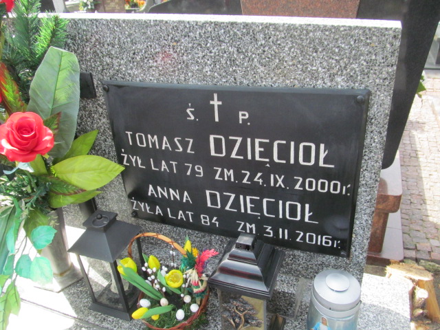 Anna Dzięcioł 1932 Skierniewice - Grobonet - Wyszukiwarka osób pochowanych