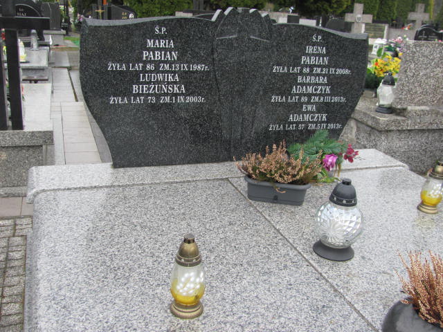 Maria Pabian 1900 Skierniewice - Grobonet - Wyszukiwarka osób pochowanych