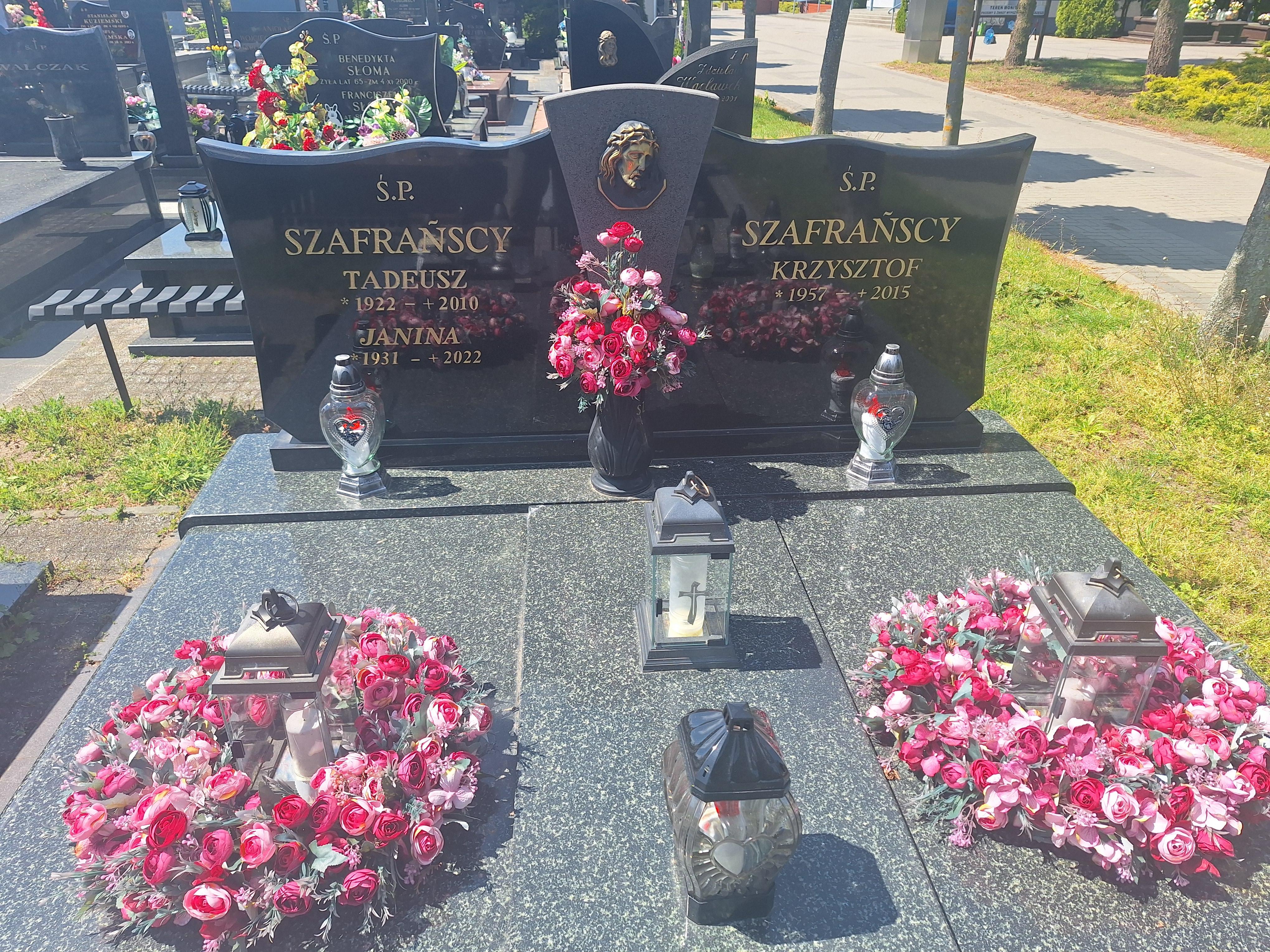 Grób Janina Szafrańska