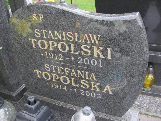 Stanisław Topolski 1912 Skierniewice - Grobonet - Wyszukiwarka osób pochowanych