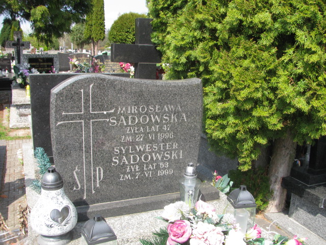Mirosława Franciszek Sadowska 1948 Skierniewice - Grobonet - Wyszukiwarka osób pochowanych