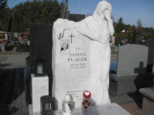 Janina Placek 1956 Skierniewice - Grobonet - Wyszukiwarka osób pochowanych