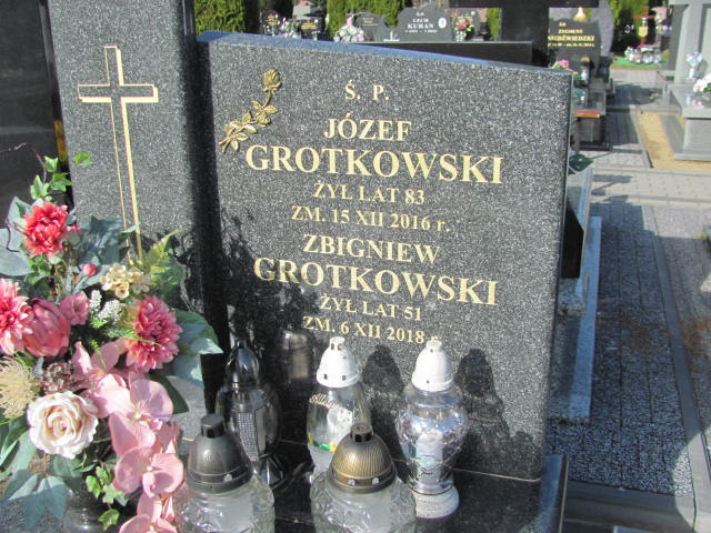 Józef Grotkowski 1933 Skierniewice - Grobonet - Wyszukiwarka osób pochowanych