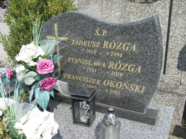 Franciszek Okoński 1887 Skierniewice - Grobonet - Wyszukiwarka osób pochowanych