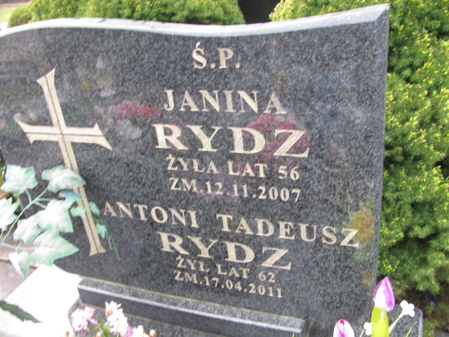 Antoni Tadeusz Rydz 1948 Skierniewice - Grobonet - Wyszukiwarka osób pochowanych