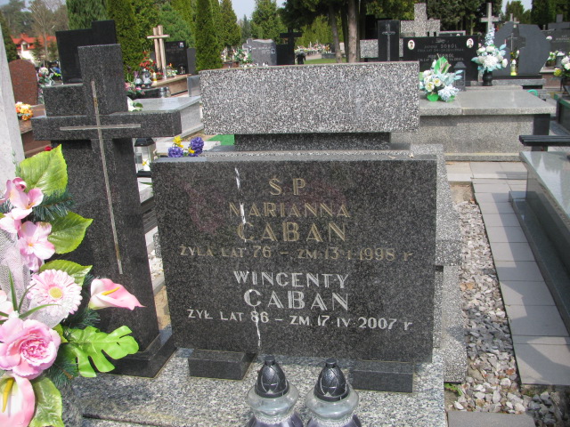 Wincenty Caban 1921 Skierniewice - Grobonet - Wyszukiwarka osób pochowanych