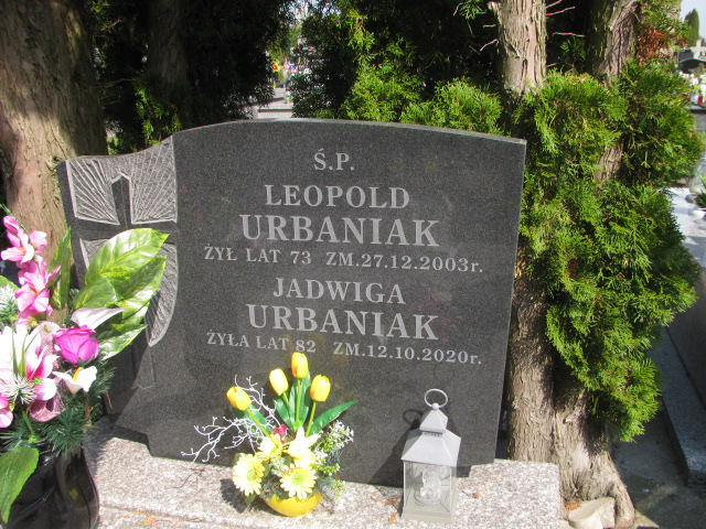 Jadwiga Urbaniak 1938 Skierniewice - Grobonet - Wyszukiwarka osób pochowanych