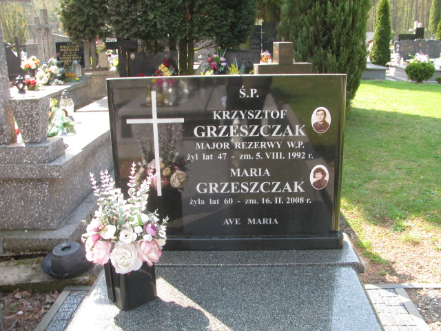 Krzysztof Grzeszczak 1944 Skierniewice - Grobonet - Wyszukiwarka osób pochowanych