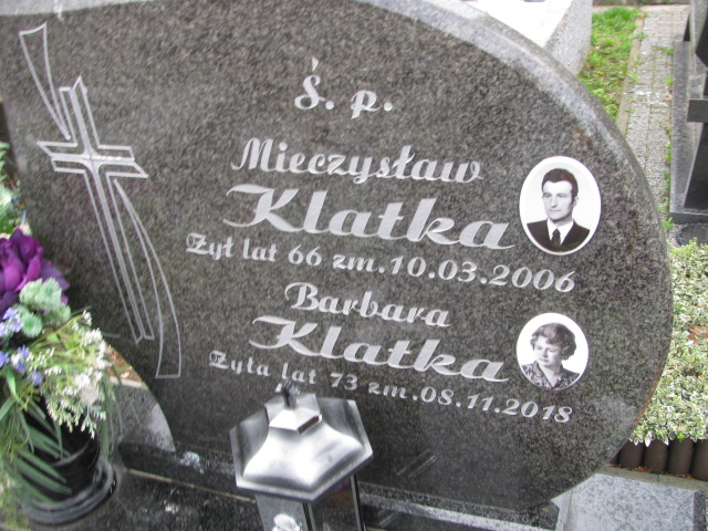 Barbara Klatka 1945 Skierniewice - Grobonet - Wyszukiwarka osób pochowanych