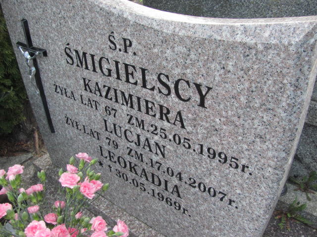 Kazimiera Śmigielska 1928 Skierniewice - Grobonet - Wyszukiwarka osób pochowanych