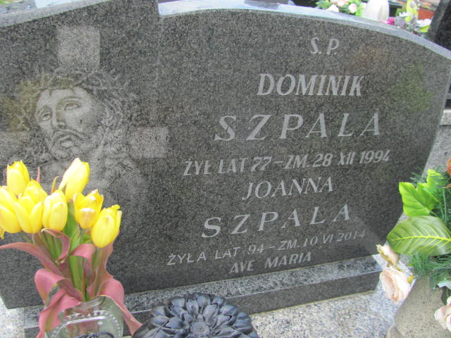 Joanna Szpala 1920 Skierniewice - Grobonet - Wyszukiwarka osób pochowanych