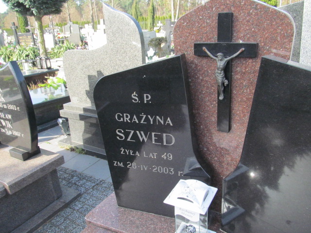 Grażyna Szwed 1954 Skierniewice - Grobonet - Wyszukiwarka osób pochowanych