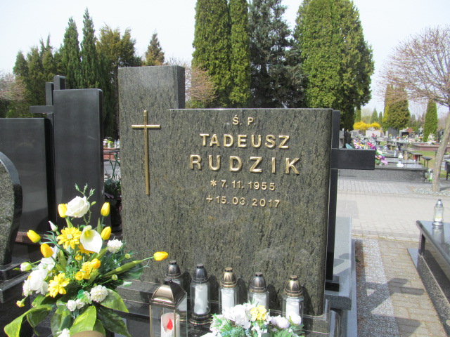 Tadeusz Rudzik 1955 Skierniewice - Grobonet - Wyszukiwarka osób pochowanych