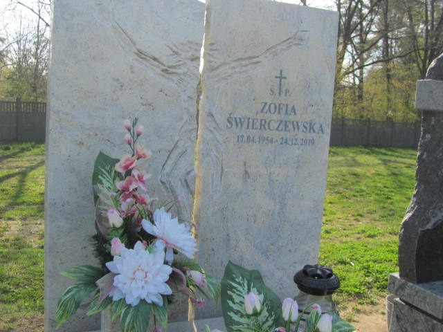 Zofia Świerczewska 1954 Skierniewice - Grobonet - Wyszukiwarka osób pochowanych