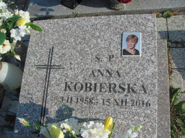Anna Kobierska 1958 Skierniewice - Grobonet - Wyszukiwarka osób pochowanych