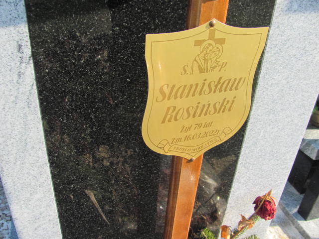 Stanisław Rosiński 1943 Skierniewice - Grobonet - Wyszukiwarka osób pochowanych