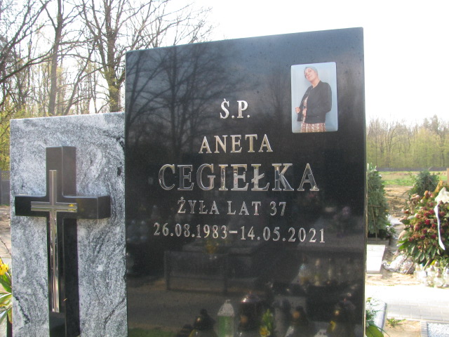 Aneta Cegiełka 1983 Skierniewice - Grobonet - Wyszukiwarka osób pochowanych