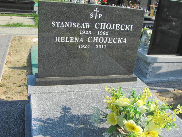 Stanisław Chojecki 1923 Skierniewice - Grobonet - Wyszukiwarka osób pochowanych