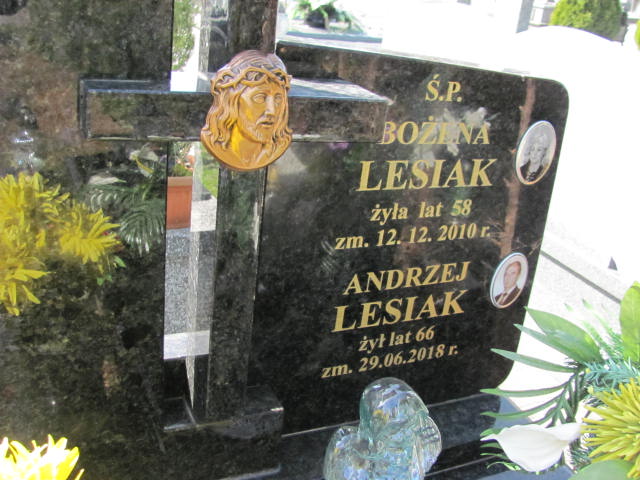 Bożena Lesiak 1952 Skierniewice - Grobonet - Wyszukiwarka osób pochowanych