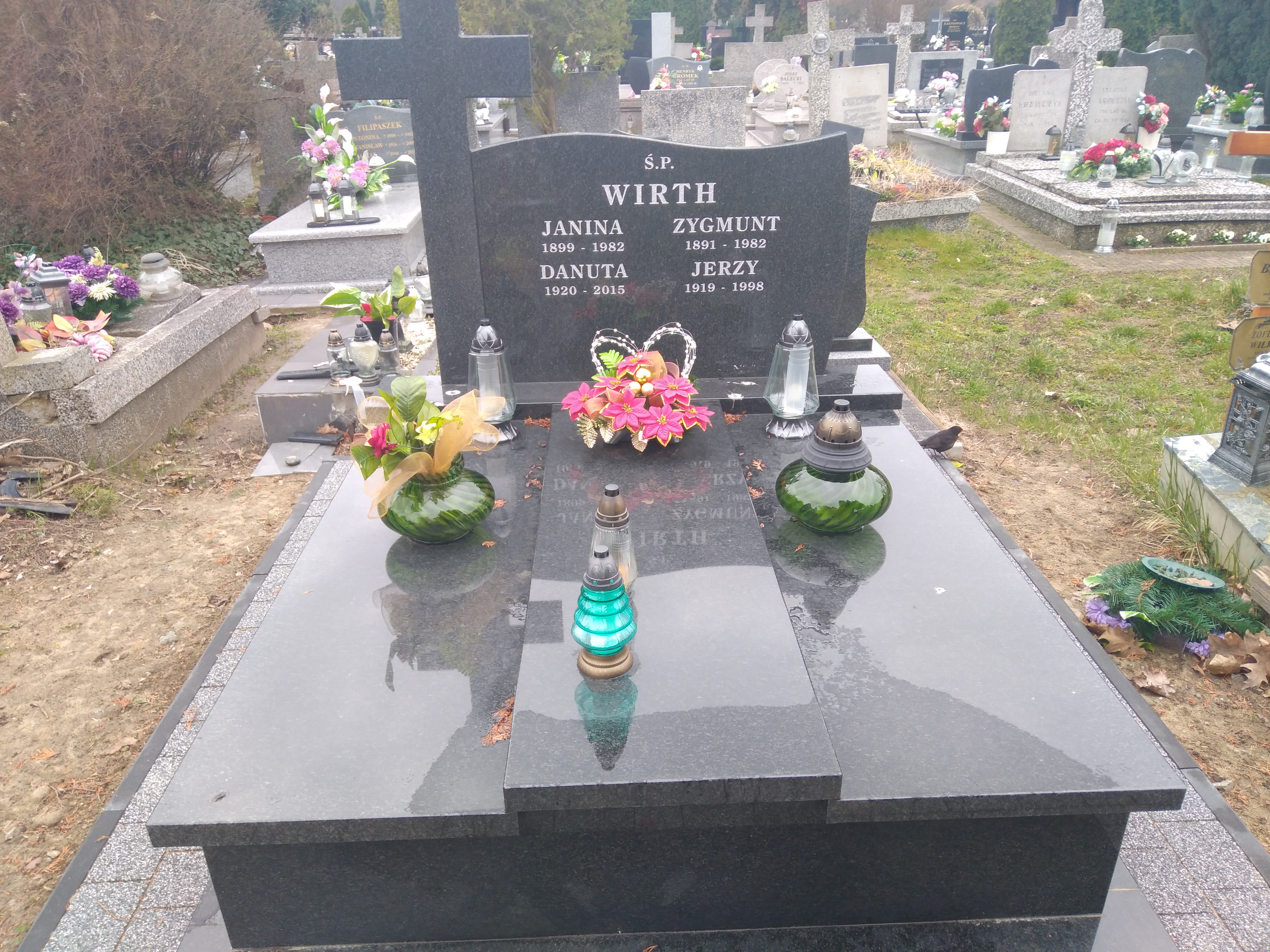 Janina Wirth 1899 Skierniewice - Grobonet - Wyszukiwarka osób pochowanych