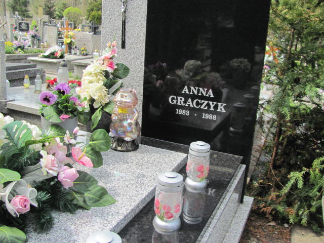Anna Graczyk 1983 Skierniewice - Grobonet - Wyszukiwarka osób pochowanych