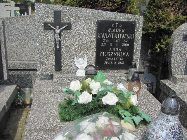 Anna Muszyńska 1965 Skierniewice - Grobonet - Wyszukiwarka osób pochowanych