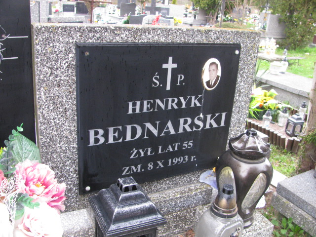 Henryk Bednarski 1938 Skierniewice - Grobonet - Wyszukiwarka osób pochowanych
