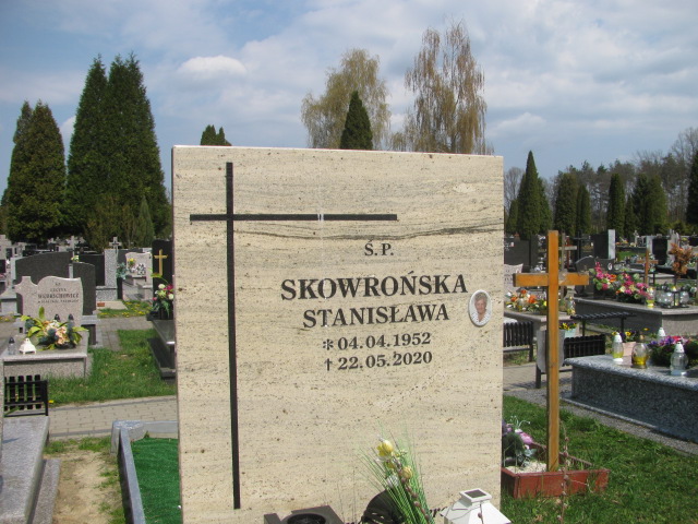 Stanisława Skowrońska 1952 Skierniewice - Grobonet - Wyszukiwarka osób pochowanych