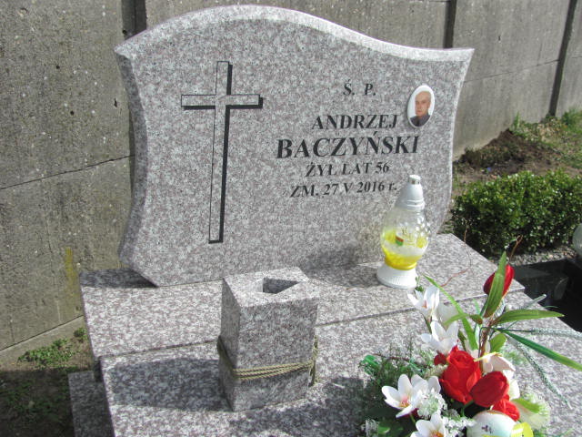 Andrzej Baczyński 1960 Skierniewice - Grobonet - Wyszukiwarka osób pochowanych