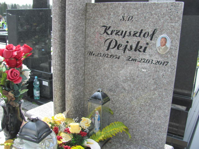 Krzysztof Pejski 1954 Skierniewice - Grobonet - Wyszukiwarka osób pochowanych