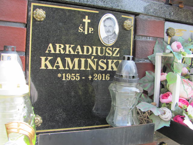 Arkadiusz Kamiński 1955 Skierniewice - Grobonet - Wyszukiwarka osób pochowanych