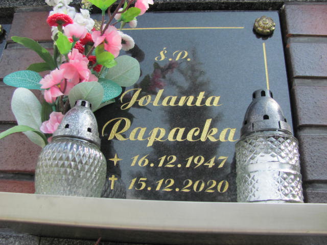 Jolanta Rapacka 1947 Skierniewice - Grobonet - Wyszukiwarka osób pochowanych