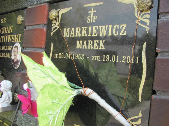 Marek Markiewicz 1953 Skierniewice - Grobonet - Wyszukiwarka osób pochowanych