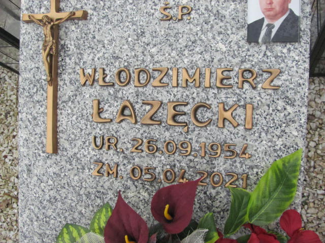 Włodzimierz Łazęcki 1954 Skierniewice - Grobonet - Wyszukiwarka osób pochowanych